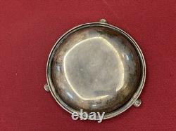 Antique Solid Silver Ashtray Stamped 900