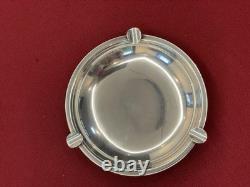 Antique Solid Silver Ashtray Stamped 900