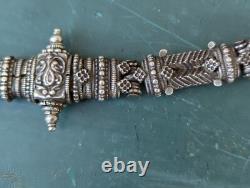 Antique Solid Silver Belt, India