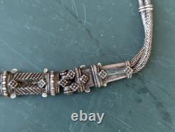 Antique Solid Silver Belt, India