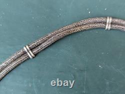 Antique Solid Silver Belt, India
