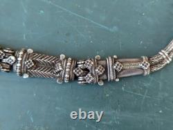 Antique Solid Silver Belt, India