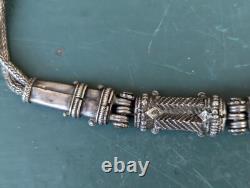 Antique Solid Silver Belt, India