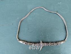 Antique Solid Silver Belt, India