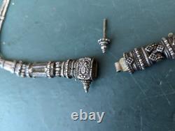 Antique Solid Silver Belt, India