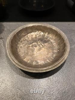 Antique Solid Silver Bowl XVIII General Farmers