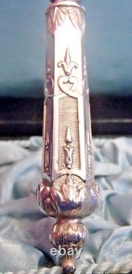 Antique Solid Silver Compote Ladle H. GABERT France 19th Century Sugar