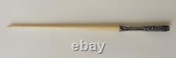 Antique Solid Silver Dip Pen circa 1900 with Case