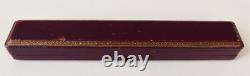 Antique Solid Silver Dip Pen circa 1900 with Case