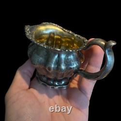 Antique Solid Silver Ewers & Russia & 1845 & Mark 84