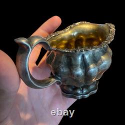 Antique Solid Silver Ewers & Russia & 1845 & Mark 84