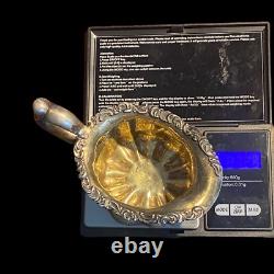 Antique Solid Silver Ewers & Russia & 1845 & Mark 84