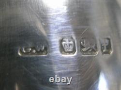 Antique Solid Silver Mug Cup Tumbler with English Hallmarks, weight 117 g