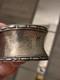 Antique Solid Silver Napkin Ring With Greek Decoration, 19th Century, Silversmith&rsquo;s Hallmark