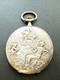 Antique Solid Silver Pocket Watch With Key Wind For Art Nouveau Parts
