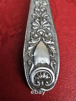 Antique Solid Silver Powder Spoon 19th Century