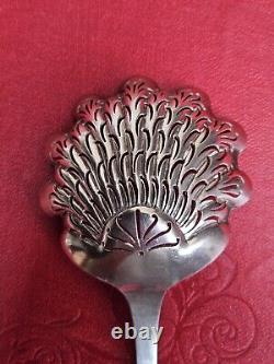 Antique Solid Silver Powder Spoon 19th Century