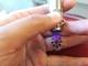Antique Solid Silver Ring With 9 Rubies, Flowers, 925 Silver Rings Collection