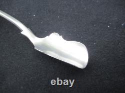 Antique Solid Silver Salt Scoop Spoon, 205 mm, 59 g