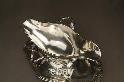 Antique Solid Silver Sauce Boat