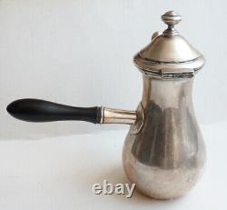 Antique Solid Silver Selfish Coffee and Tea Pot J-K 19th Century