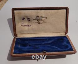 Antique Solid Silver Sewing Kit Oran Algeria L. Beria #K29