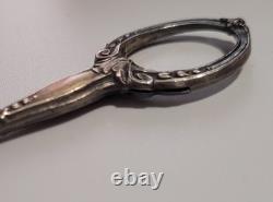 Antique Solid Silver Sewing Kit Oran Algeria L. Beria #K29