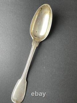 Antique Solid Silver Spoon 18th Century Unidentified Hallmarks