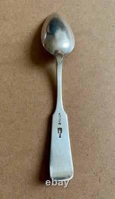 Antique Solid Silver Spoon Russia 1873