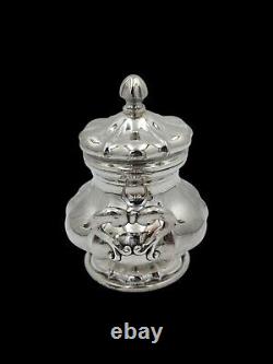 Antique Solid Silver Sugar Bowl PIETRASANTA GIANNI & C