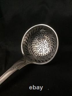 Antique Solid Silver Sugar Sifter Spoon