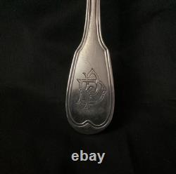 Antique Solid Silver Sugar Sifter Spoon