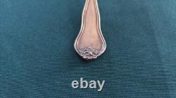 Antique Solid Silver Sugar Sifter Spoon with Minerva Hallmark, Louis XV Style
