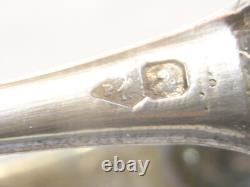 Antique Solid Silver Sugar Tongs with Lion Paw Claw

<br/>  	
