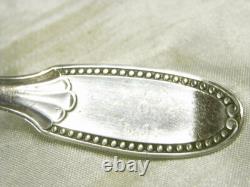 Antique Solid Silver Table Spoon, Minerve, Jacques Spoon Silver