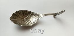 Antique Solid Silver Wedding Spoon