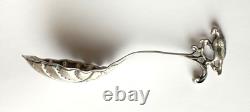 Antique Solid Silver Wedding Spoon