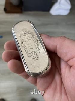Antique Solid Silver Wild Boar Snuff Box – Tobacciana Collectible
