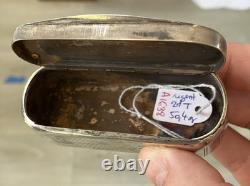 Antique Solid Silver Wild Boar Snuff Box – Tobacciana Collectible