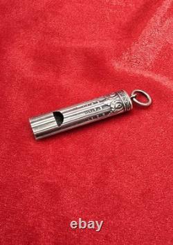 Antique Sterling Silver Whistle