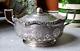 Antique Sugar Bowl Solid Silver Persian Craft Iran Isfahan Or Qajar Punch 84