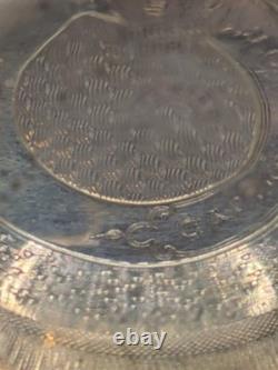 Antique Swiss Pocket Watch Solid Silver Needs Servicing