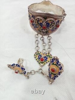 Antique Traditional Solid Silver Bracelet Ben Yenni