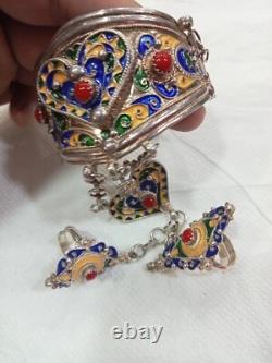 Antique Traditional Solid Silver Bracelet Ben Yenni