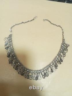Antique Traditional Solid Silver Necklace