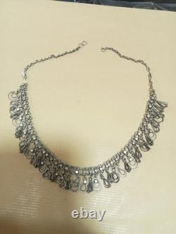 Antique Traditional Solid Silver Necklace