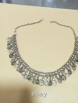 Antique Traditional Solid Silver Necklace
