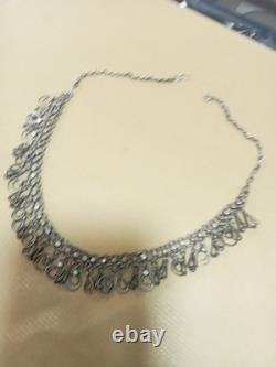 Antique Traditional Solid Silver Necklace