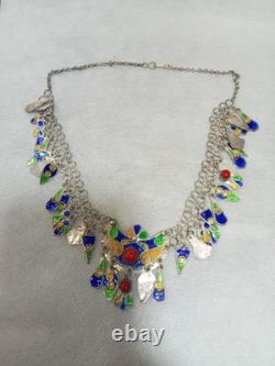 Antique Traditional Solid Silver Necklace Kabyle Antiquities