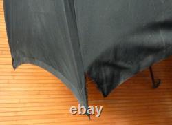 Antique Umbrella with Solid Silver Handle Circa 1910